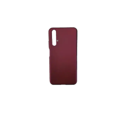 Husa compatibila cu Huawei Nova 5T, Silicon Slim, Visiniu Husa compatibila cu Huawei Nova 5T, Silicon Slim, Visiniu